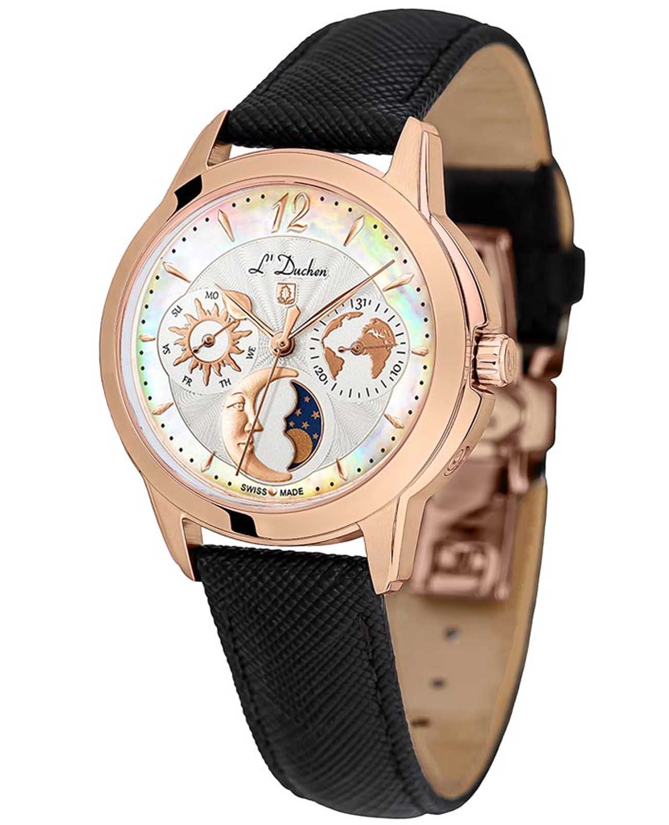 L'Duchen L'Duchen Celeste D 857.41.33 , наручные женские часы фото под углом